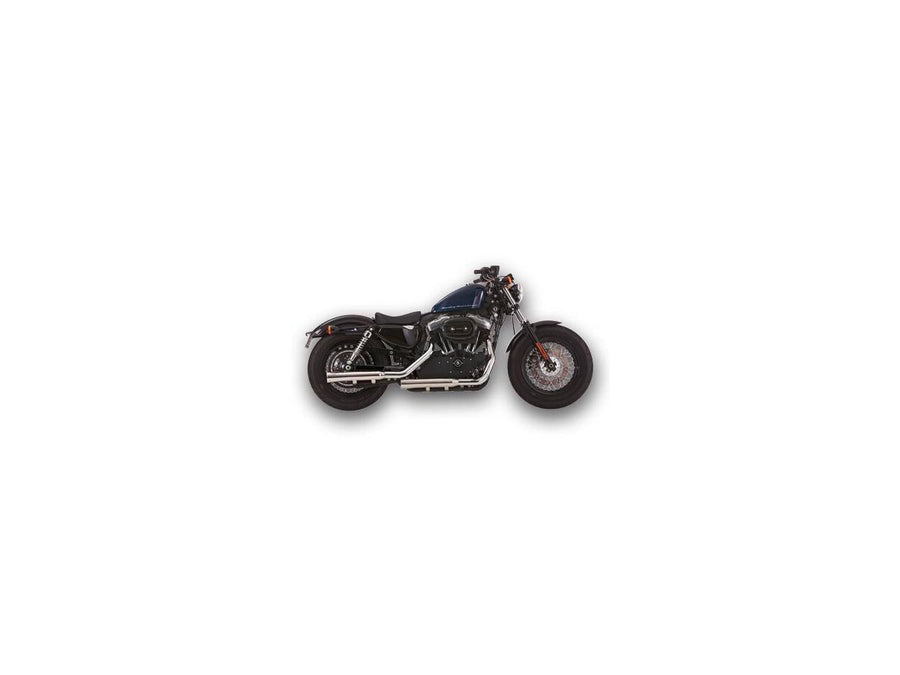 Harley Davidson Sportster [2014-2016]-Double grooves panties-on polished silencer