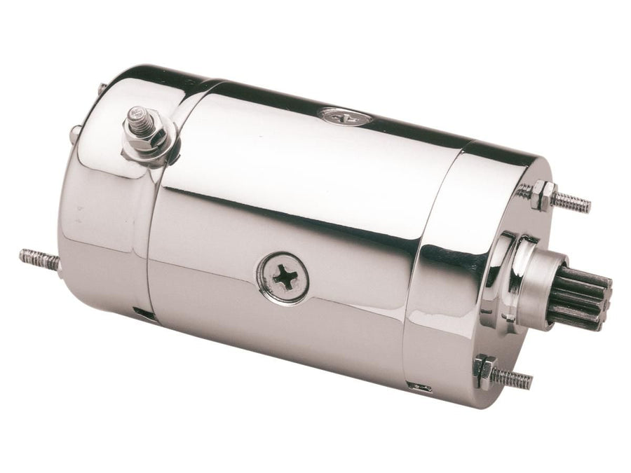 Harley Davidson Fl Shovel [1982-1984]-Hitachi-style starter chrome 1.4 kW