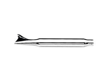 Harley Davidson - Universal Fishtail exhaust chrome