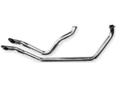 Harley Davidson Fl Shovel [1970-1984]-Gooseneck 2-part drag pipes shovel engine ...-1