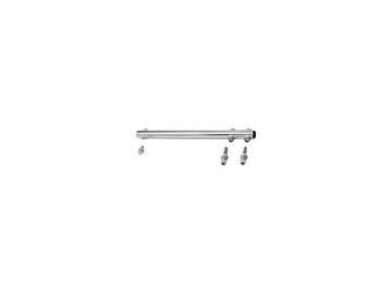 Harley Davidson - Independent double exhaust bracket chrome