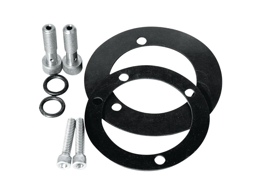 Harley Davidson Dyna [1993-1998]-breath holder ruffled black