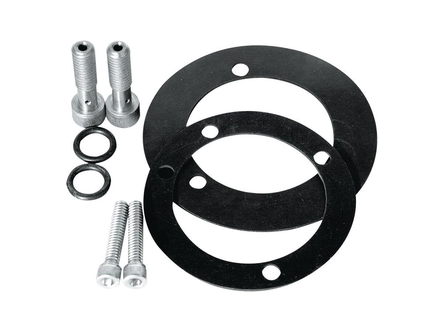 Harley Davidson Dyna [1993-1998]-breath holder ruffled black