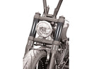 Harley Davidson Dyna Note [2006-2017]-Upper forking caps polished aluminum-3