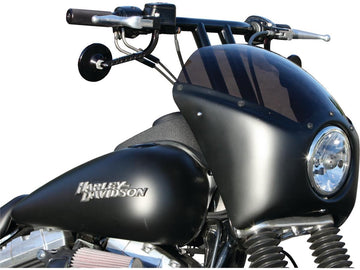 Harley Davidson Dyna [2006-2017]-Bolt-on cladding set for 49 mm fork pipes