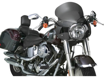 Harley Davidson FLSTF [2014-2017]-Stinger windshield height: 12.5 " - 0