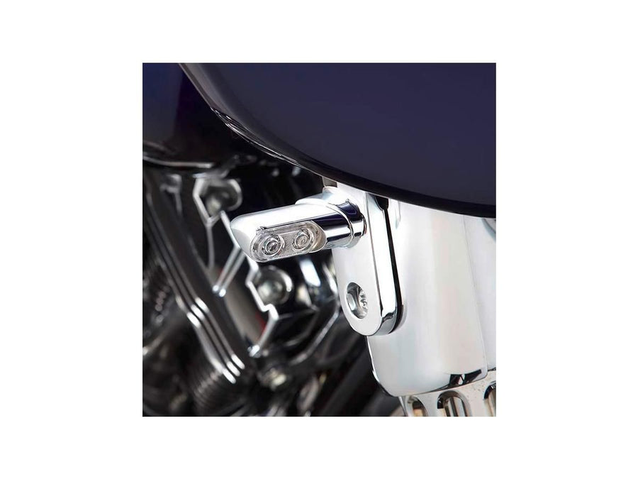 Harley Davidson Sportster [2000-2020]-Direct assembly LED turn signals amber