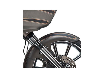 Harley Davidson Touring [2014-2024]-Deep cut fork protection black anodized - 0
