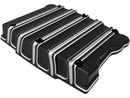 Harley Davidson Dyna [1999-2017]-10-gauge rocker box covered black-1
