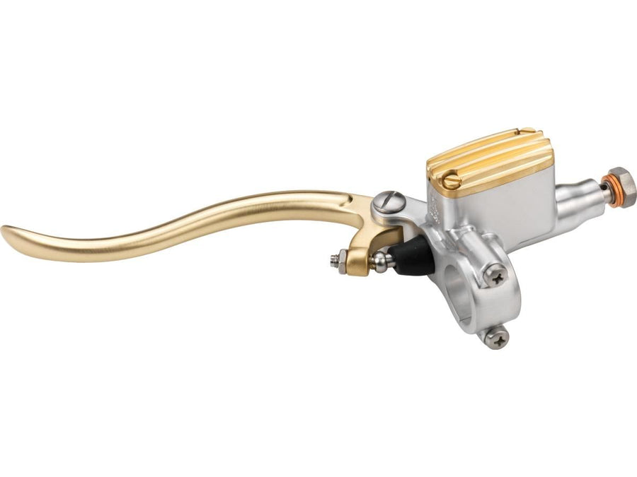 Harley Davidson-Deluxe coupling main cylinder kit brass satin lever and