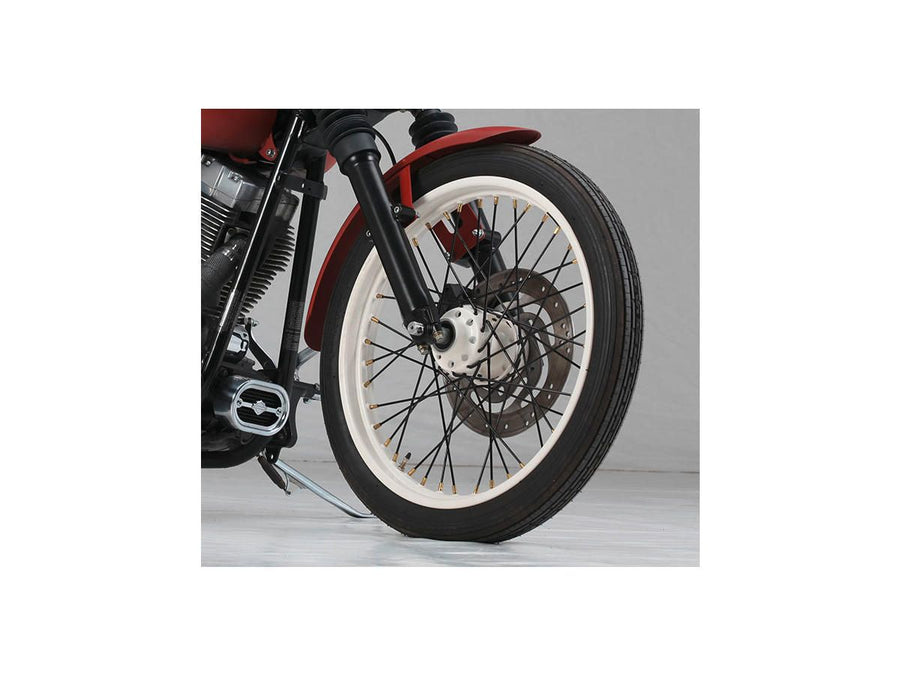 Harley Davidson - TTS spoke set, 17 "long, black chrome