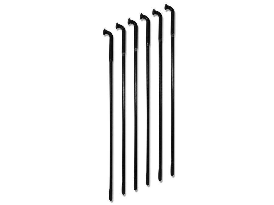Harley Davidson - TTS spoke set, 18 "long, black chrome