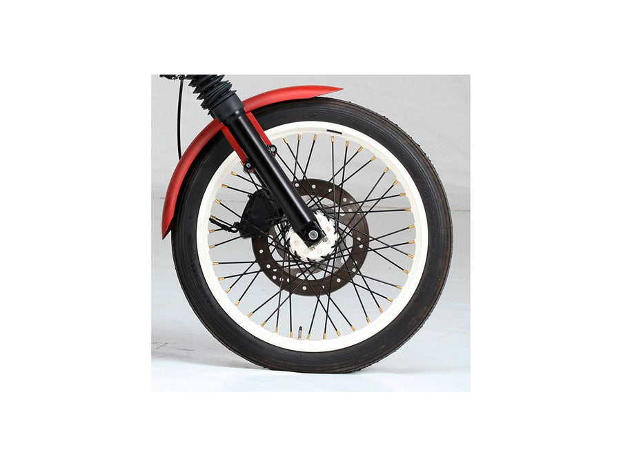 Harley Davidson - TTS Speichen set, 21 "long, black chrome -plated, for TTS rims