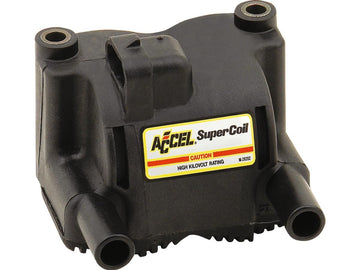 Harley Davidson Dyna [1999-2006]-Super coil ignition coil black 5 ohms single sparks
