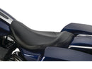 Harley Davidson Touring [1997-2007]-Phoenix smooth seat black leather vinyl-2