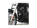 Harley Davidson Dyna [2006-2017]-Highwaybar at the front, black highway bar-3