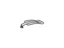 Harley Davidson FLS [2014-2017]-6 "solo luggage rack gloss black black-3