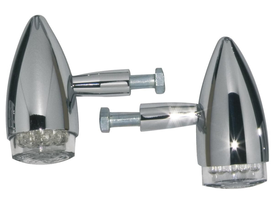 Harley Davidson Fl Shovel [1981-1984]-Light and Speedline handle Led Blinkerset with