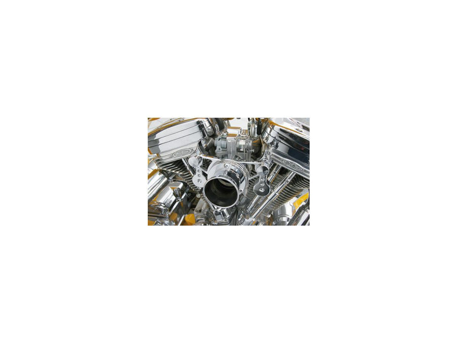 Harley Davidson Dyna [1999-2017]-Peak Breather Kit Chrom
