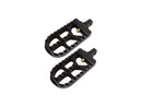Harley Davidson Sportster [1991-2020]-Long corrugated adjustable footrests long-1