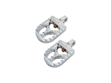 Harley Davidson Sportster [1991-2020]-Short corrugated adjustable footrests
