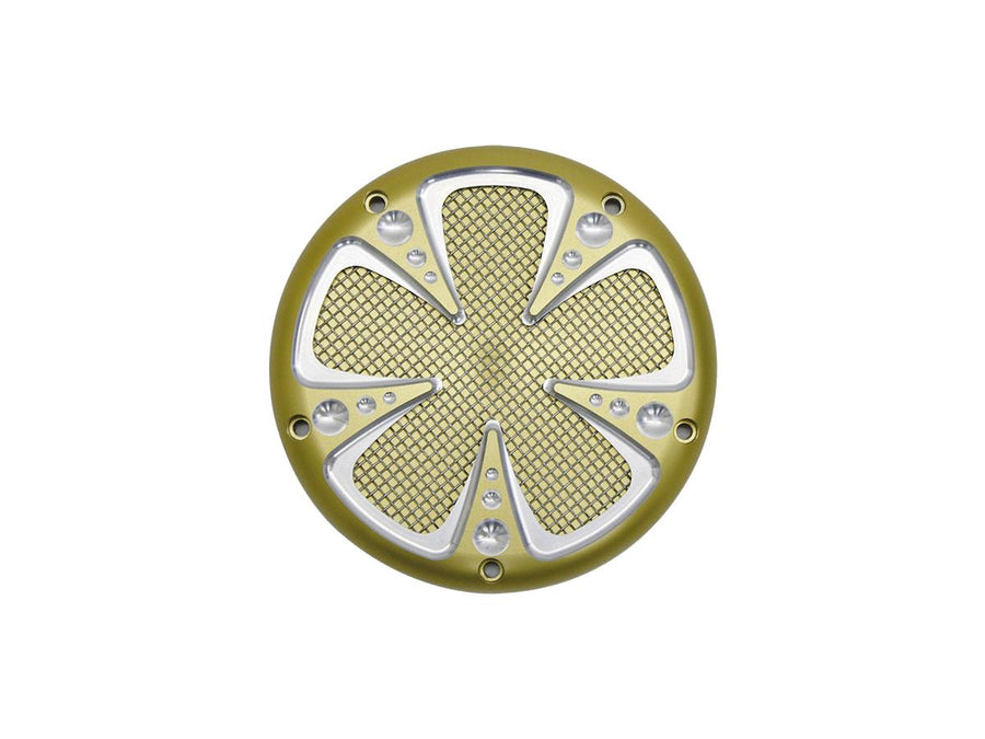 Harley Davidson Fl Shovel [1970-1984]-mesh derby cover gold