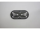 Harley Davidson Dyna [1991-2005]-mesh inspection cover chrome-3