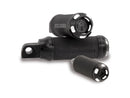 Harley Davidson Sportster [1991-2020]-Apex footrests 90 degrees black-3