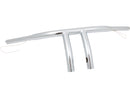 Harley Davidson Sportster [1986-2020]-8 T-bar handlebar not noticeable 4-hole chrome 1-5