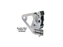 Harley Davidson Dyna [2000-2005]-brake caliper Monday brake chrome-1