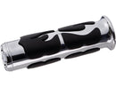 Harley Davidson Fl Shovel [1981-1984]-ISO flame handle chrome 1 "gas trains-1