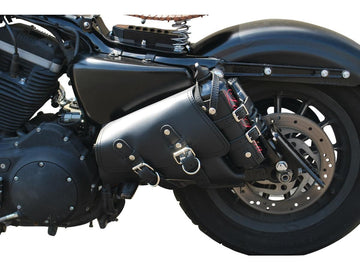 Harley Davidson Sportster [2004-2020]-side pocket on the left with fuel bottle - 0