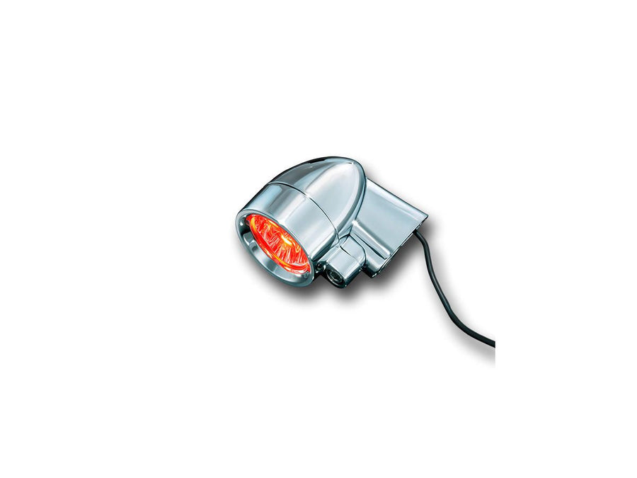 Harley Davidson - Silver Bullet LED turn signal fenders' silver red LED