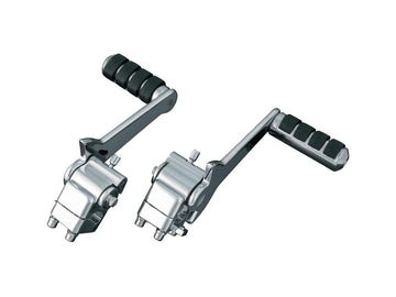 Harley Davidson Flhtcuse2 [2007-2007]-adjustable front passenger footrest chrome