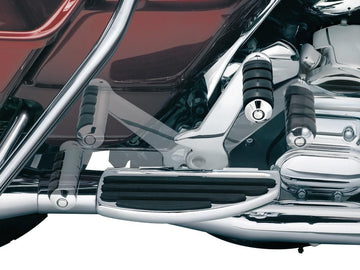 Harley Davidson Flhtcuse2 [2007-2007]-adjustable front passenger footrest chrome - 0