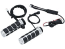 Harley Davidson Touring [2008-2024]-ISO Heated handles Chrom 1 "Gas train by wire-2