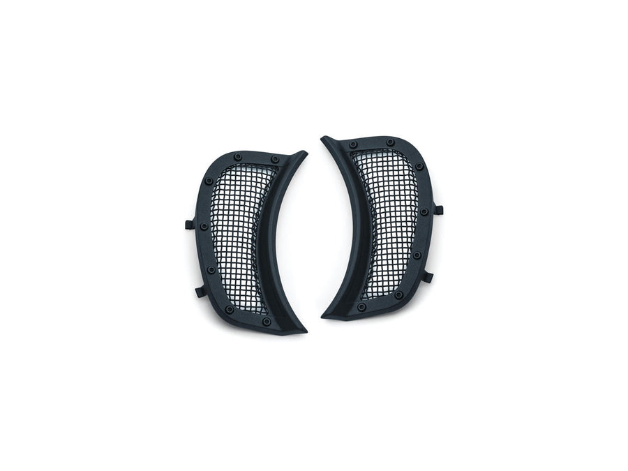 Harley Davidson Fltruse [2015-2016]-mesh headlight ventilation accent black satin