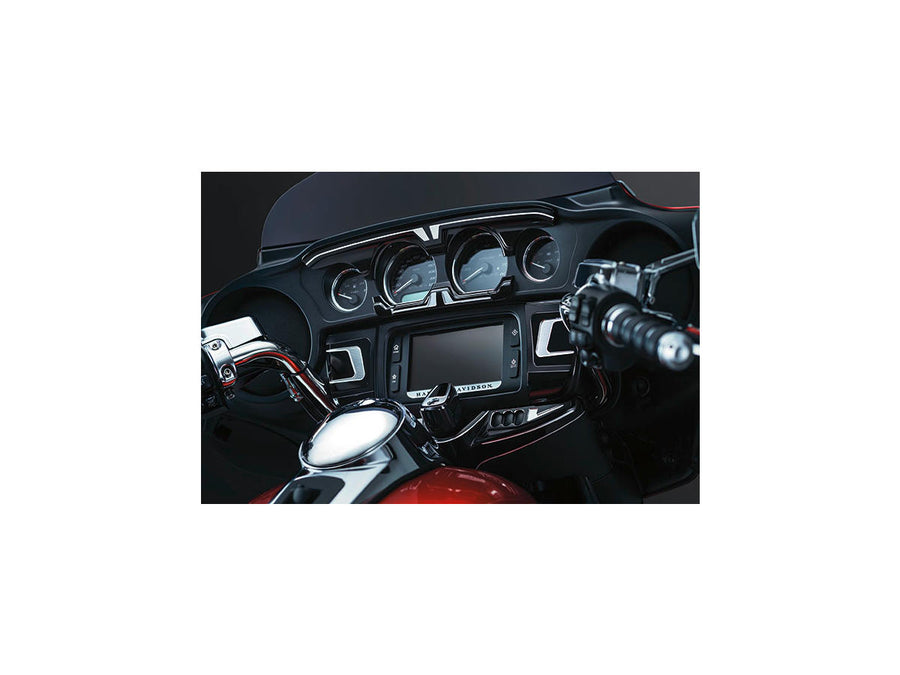 Harley Davidson Touring [2014-2024]-Tuxedo Media door & side cladding accent ...