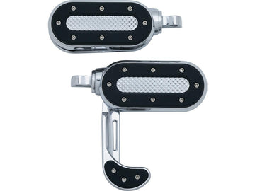 Harley Davidson Sportster [1991-2020]-Heavy Industry Switchblade Footrests Chrome