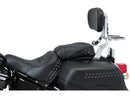 Harley Davidson FLSL [2018-2021]-Solid chrome multi-purpose backrest bracket holder-9