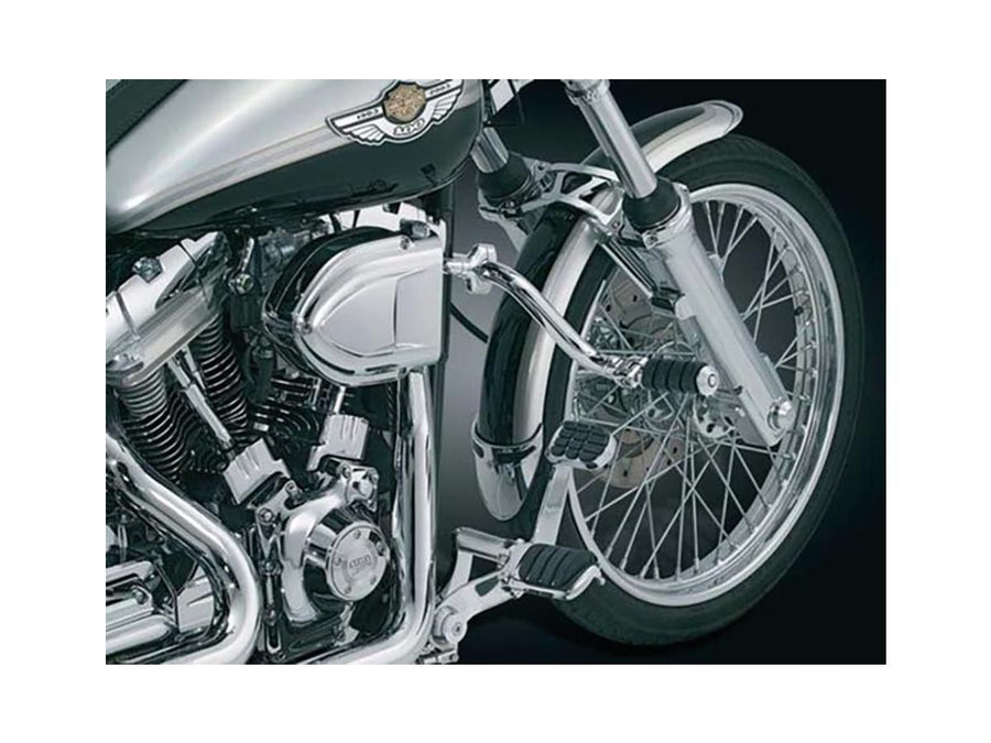 Harley Davidson Softail [1986-2017]-Adjustable mustache chrome