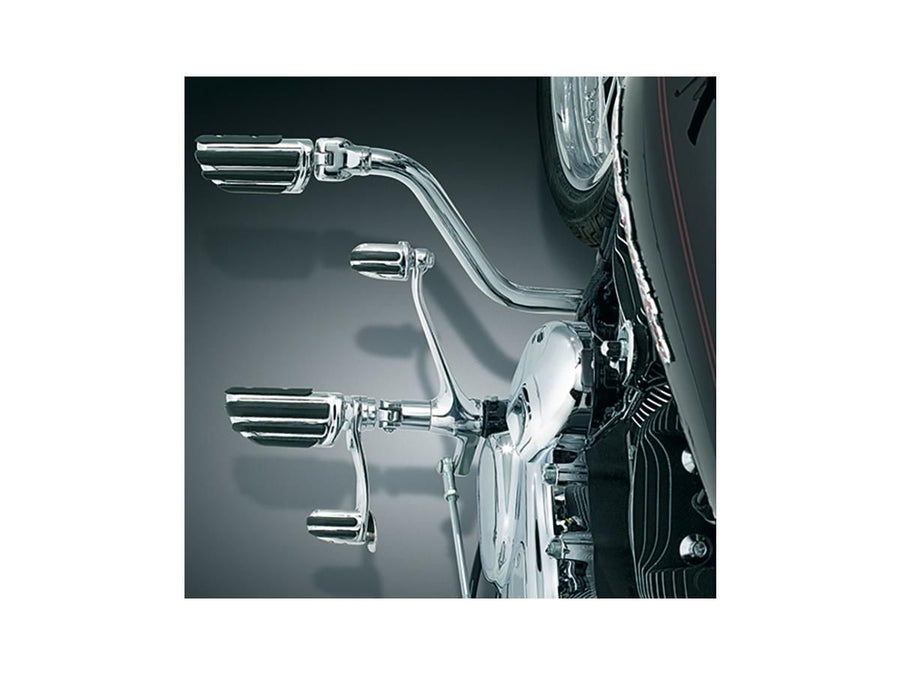 Harley Davidson Sportster [1984-2003]-adjustable cruise footrest chrome
