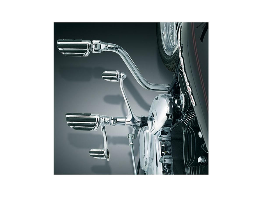 Harley Davidson Sportster [1984-2003]-adjustable cruise footrest chrome