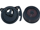 Harley Davidson Softail [2016-2017]-Street Sleeper III air filter black satin-1