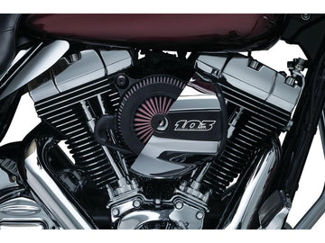 Harley Davidson Softail [2016-2017]-Street Sleeper III air filter black satin - 0