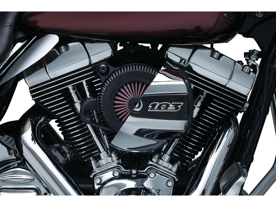 Harley Davidson Softail [2016-2017]-Street Sleeper III air filter black satin