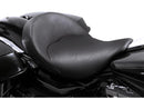 Harley Davidson Touring [2008-2025]-Bigist solo vinyl seat black vinyl-1