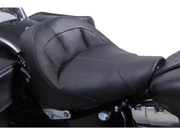 Harley Davidson Flstf [2014-2017]-Bigist Solo Air-1 seat black vinyl
