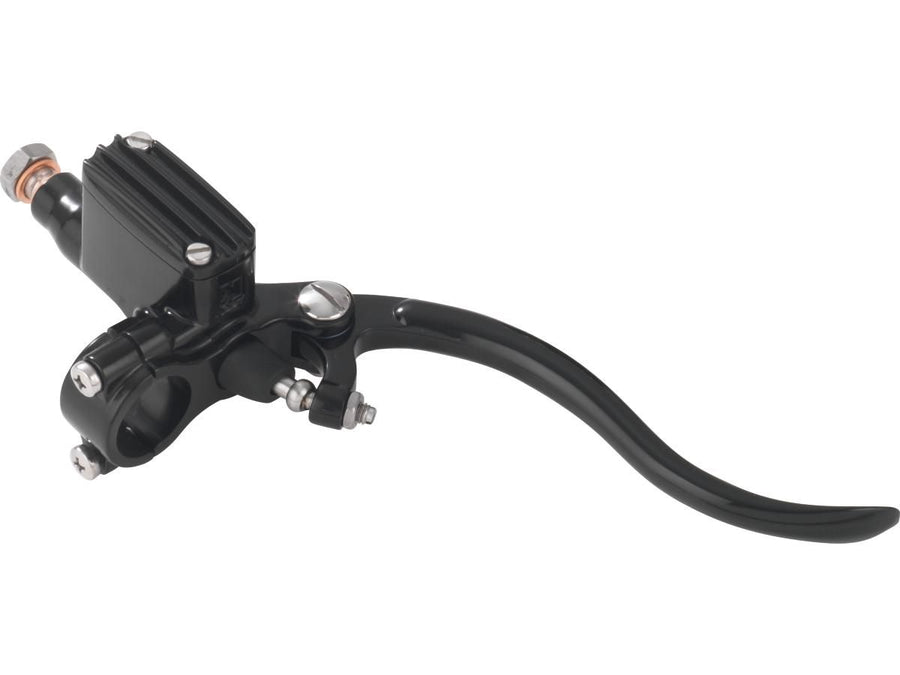 Harley Davidson-Deluxe brake cylinder kit with black lever and black lid