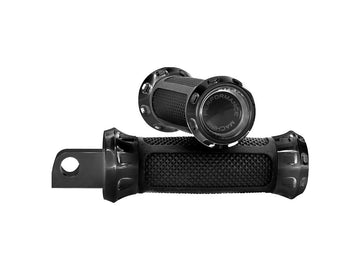 Harley Davidson Sportster [1991-2020]-Overdrive driver's footrest black
